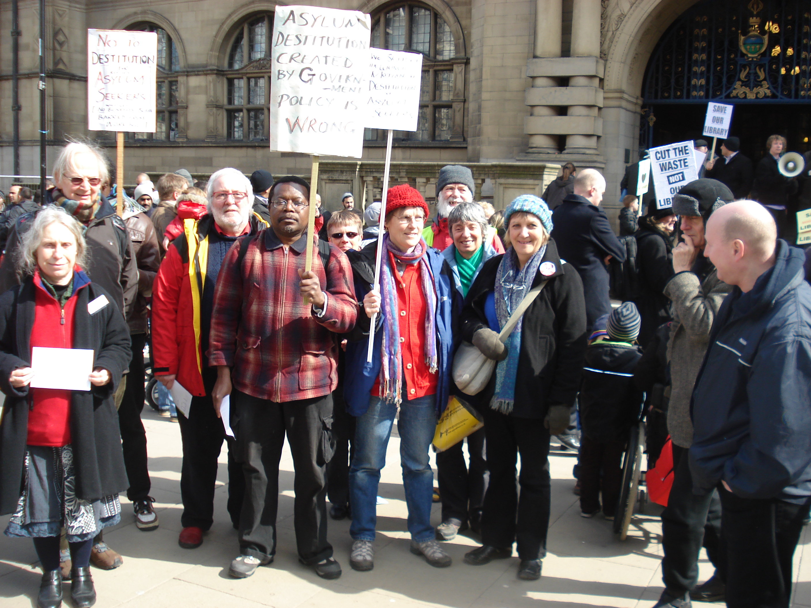 South Yorkshire asylum rights groups lobby Sheffield Council